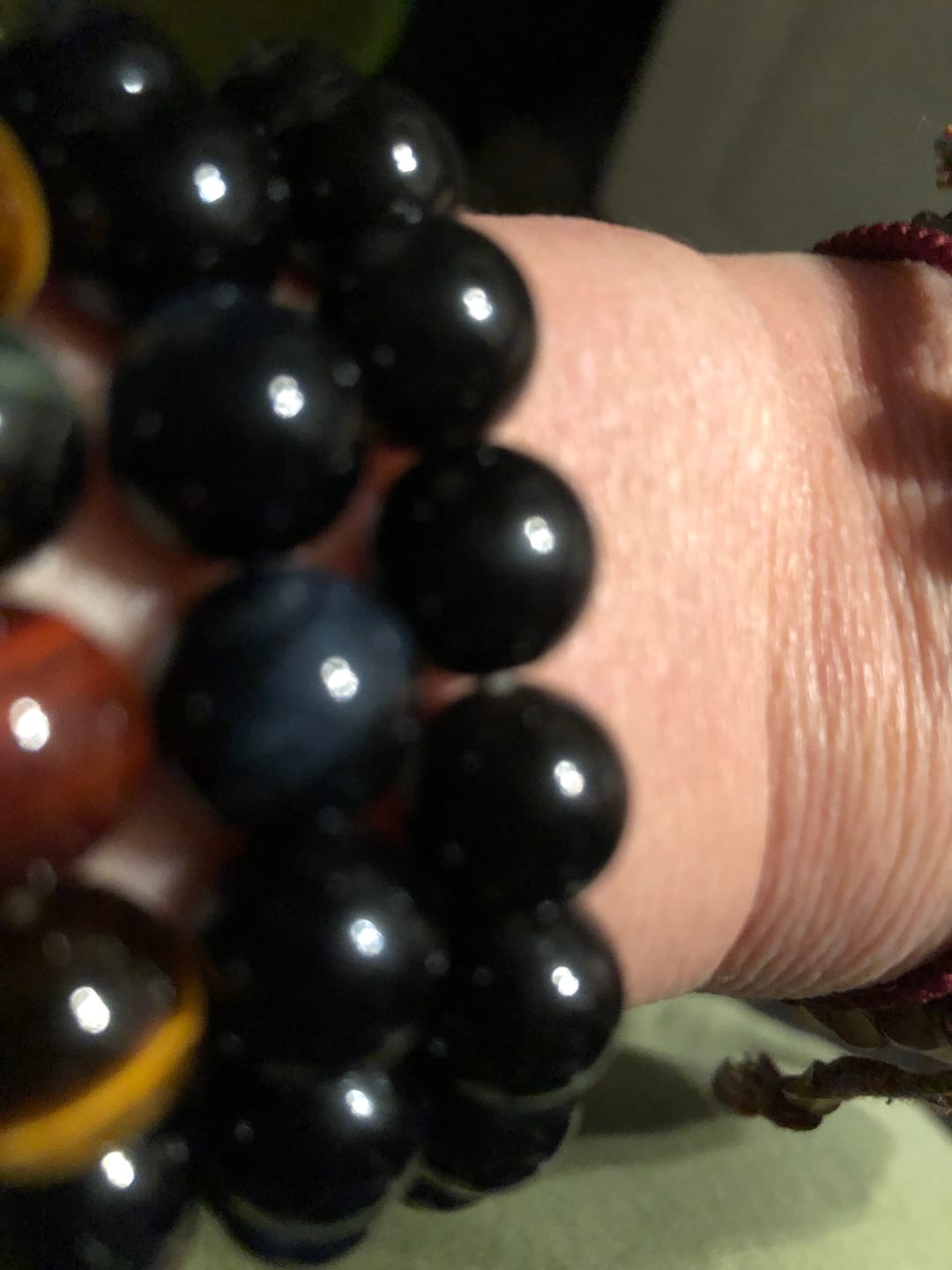 Customer photo review of Bracelet "Ange Gardien" en Oeil de Faucon
