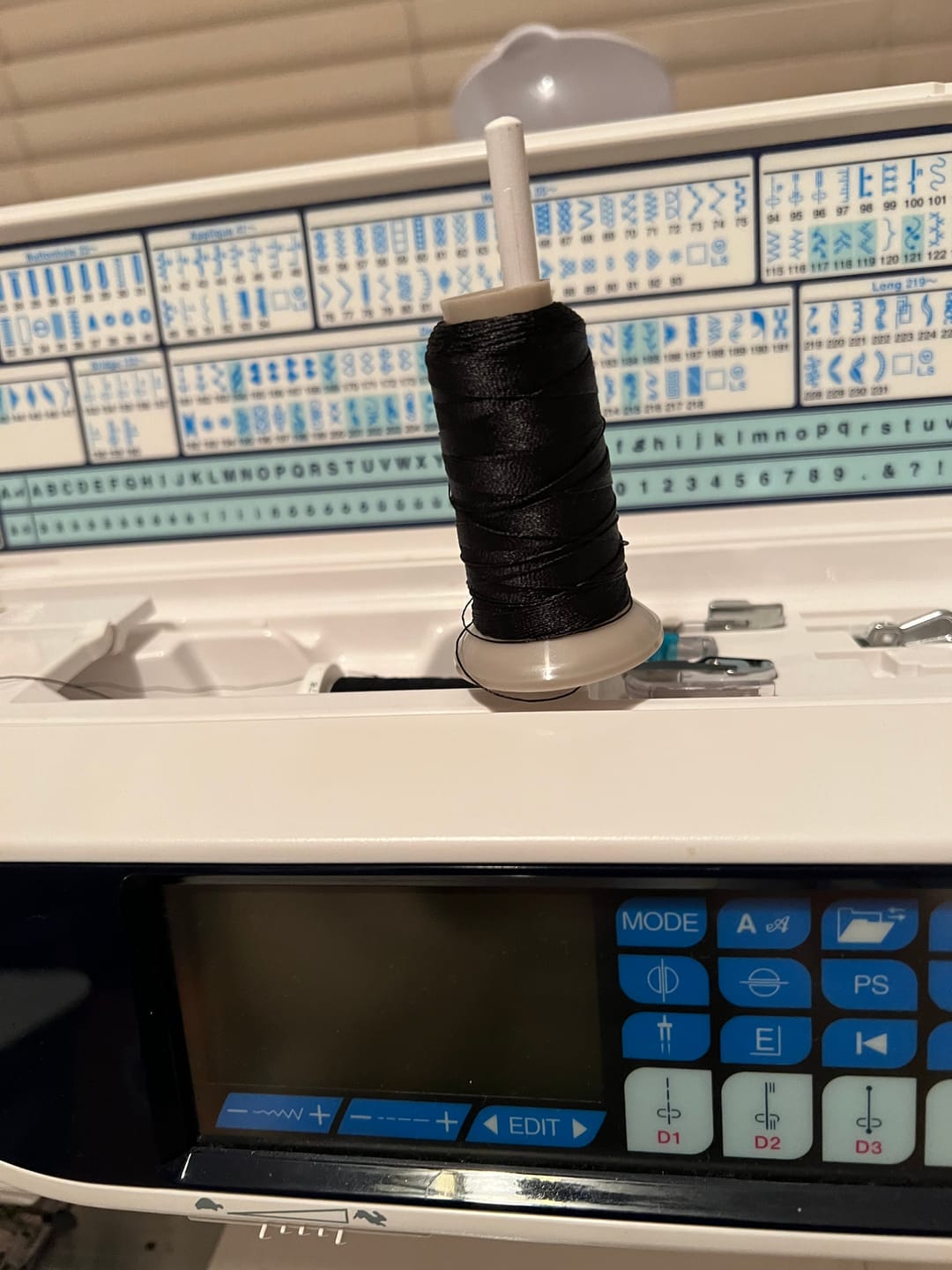 Customer photo review of Spool Pin, Elna #396015-61