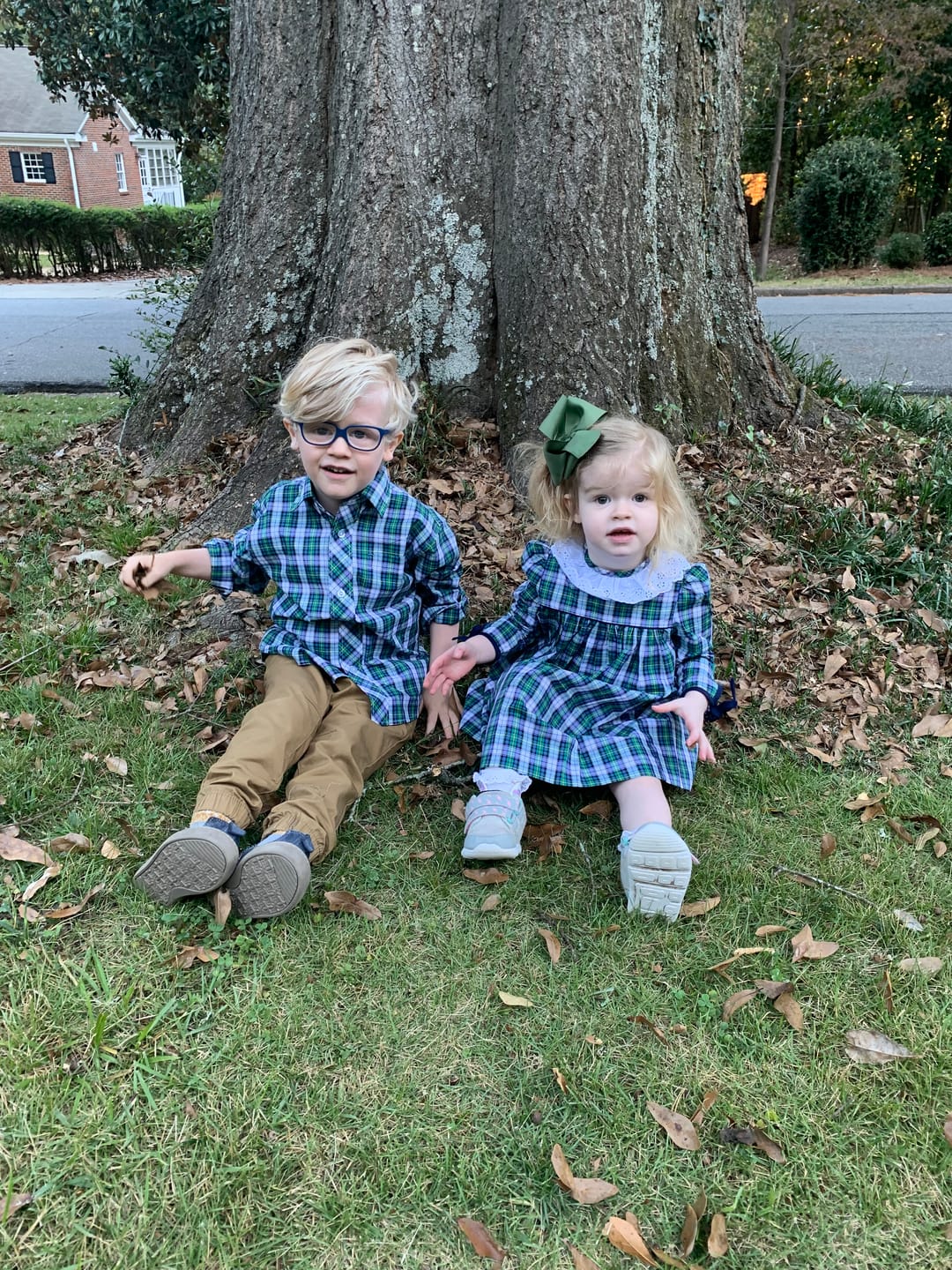 Customer photo review of Brighton Plaid Button Down Shirt