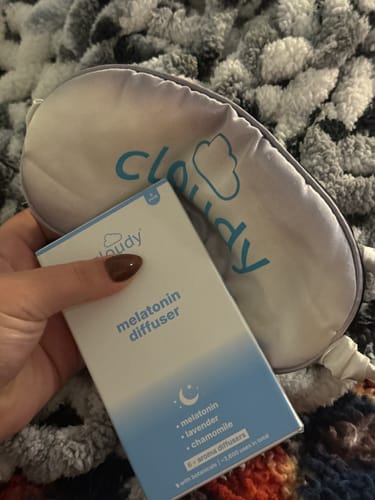 Customer photo review of Cloudy® Melatonin Portable Aroma Diffuser