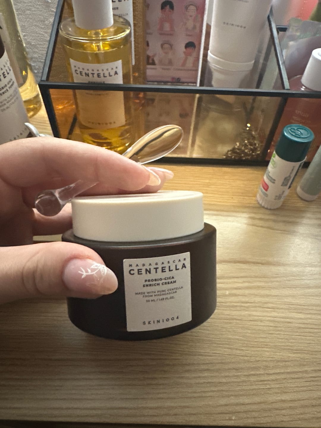 Customer photo review of SKIN1004 - Crème enrichie Probio-Cica à la Centella de Madagascar - 50ml