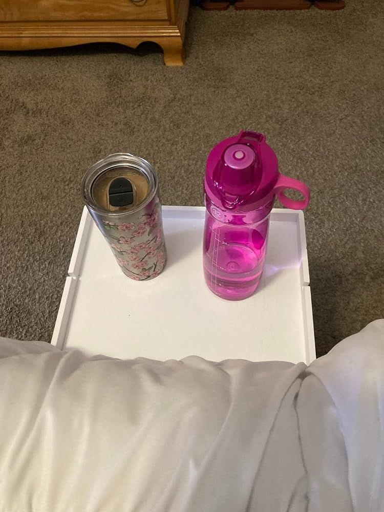 Customer photo review of The Original Bedside Shelf / BedShelfie - Slide