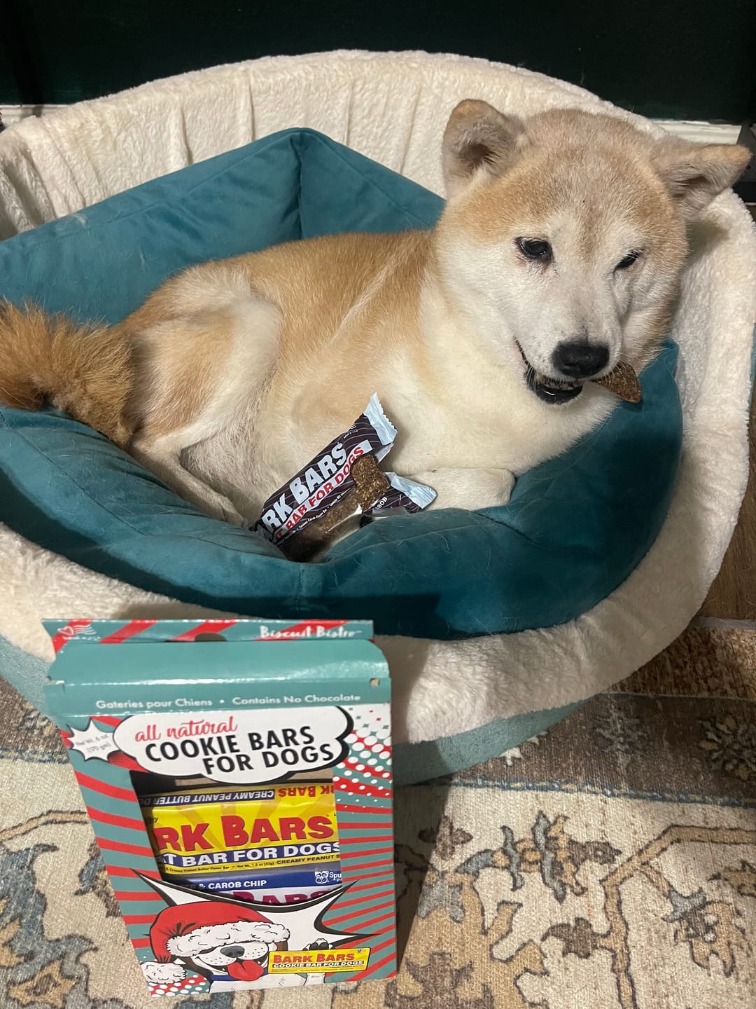 Customer photo review of Bark Bar Cookie Bars