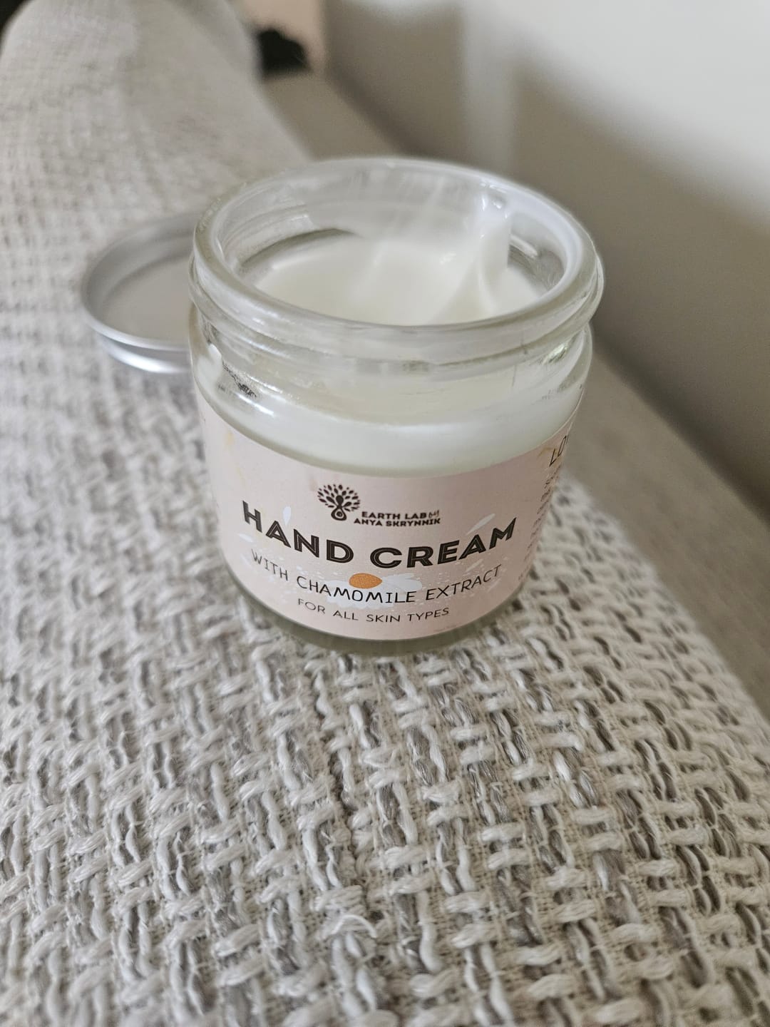 Customer photo review of Hand Cream with Chamomile Extract