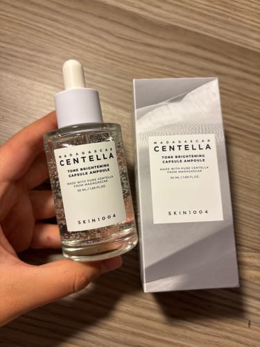 Customer photo review of Tone Brightening Capsule Ampoule