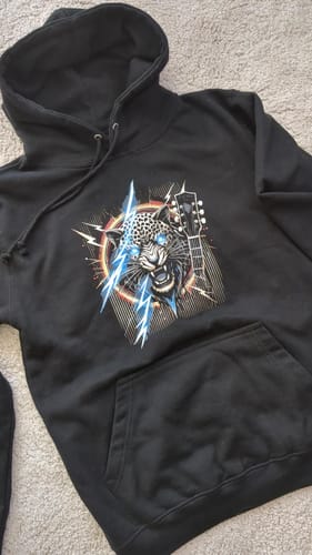 Customer photo review of ROCK LEOPARD  - Unisex Hoodie