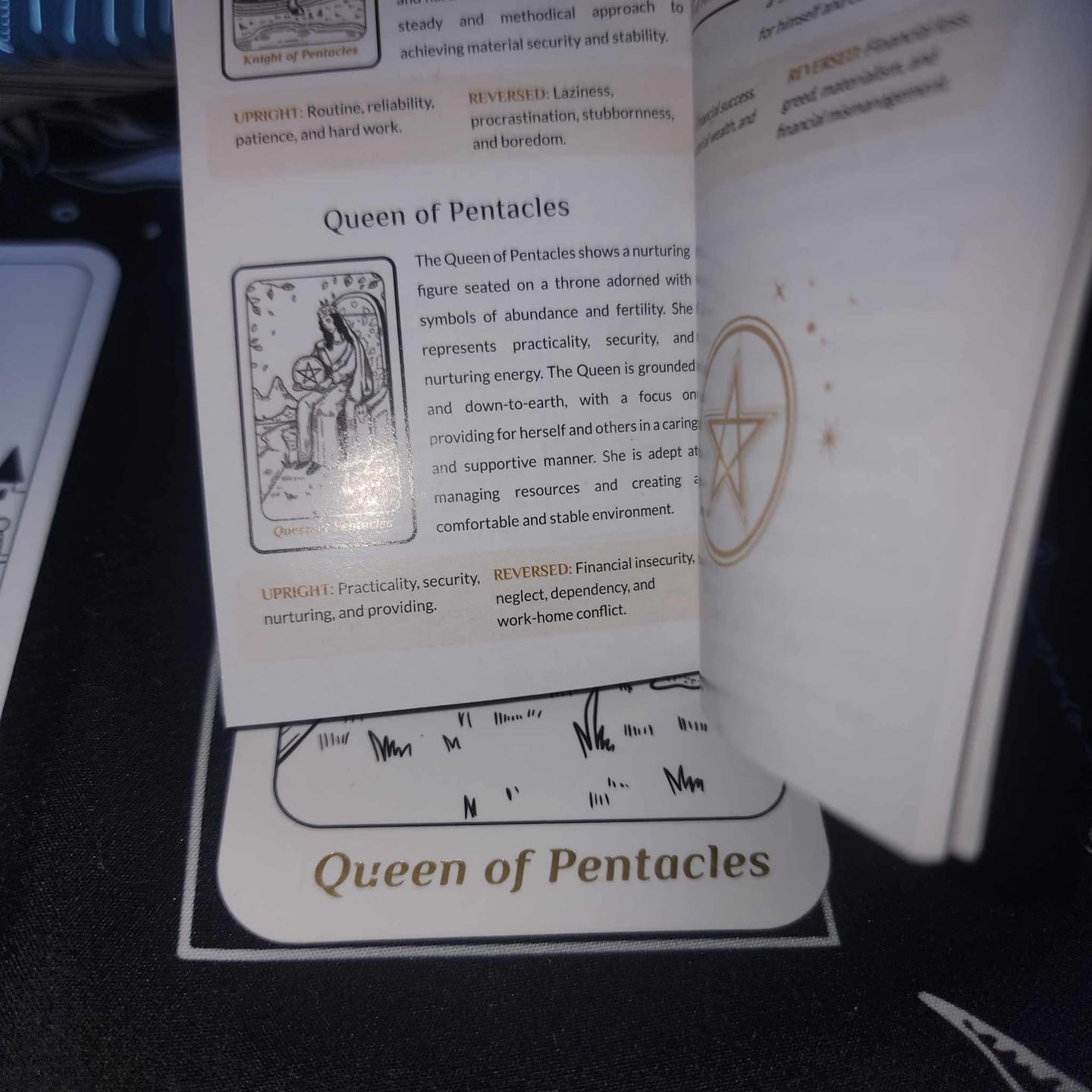 Customer photo review of Tarot Card Deck