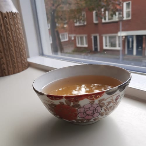 Customer photo review of Nadeshiko Rose Japanese Fermented Tea