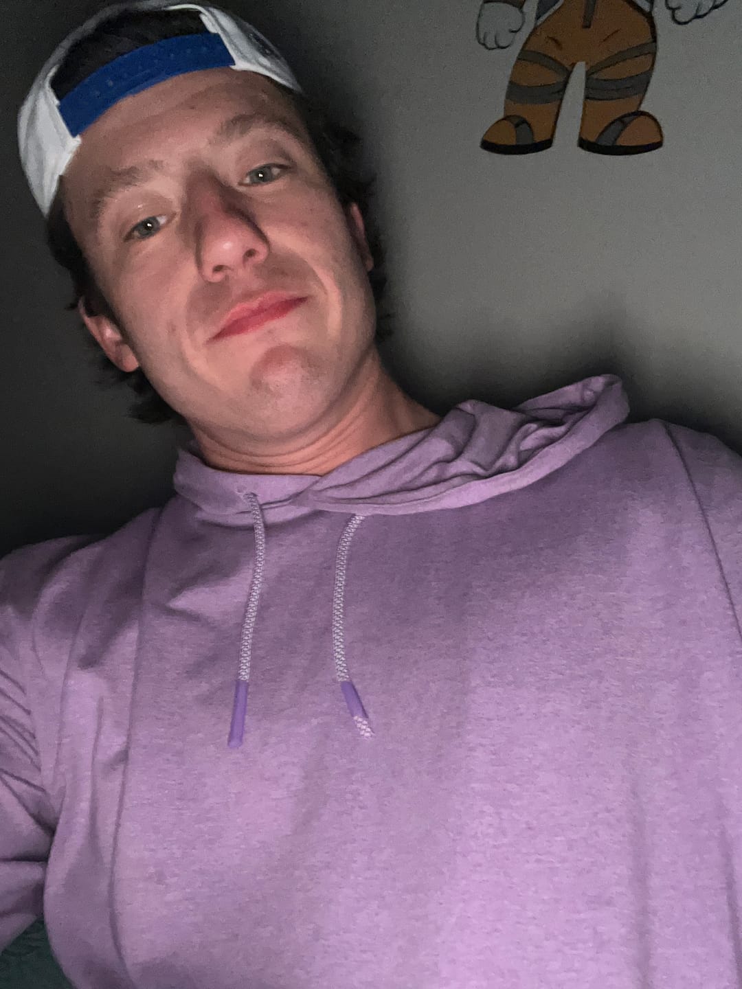 Customer photo review of Purple Course Hoodie