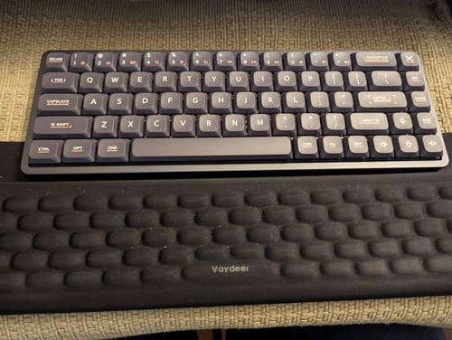 Customer photo review of Magi65 Aluminum Low Profile Mechanical Keyboard
