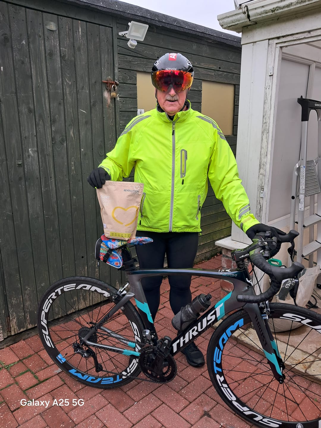 Customer photo review of Premium Blend Protein Powder | Sample