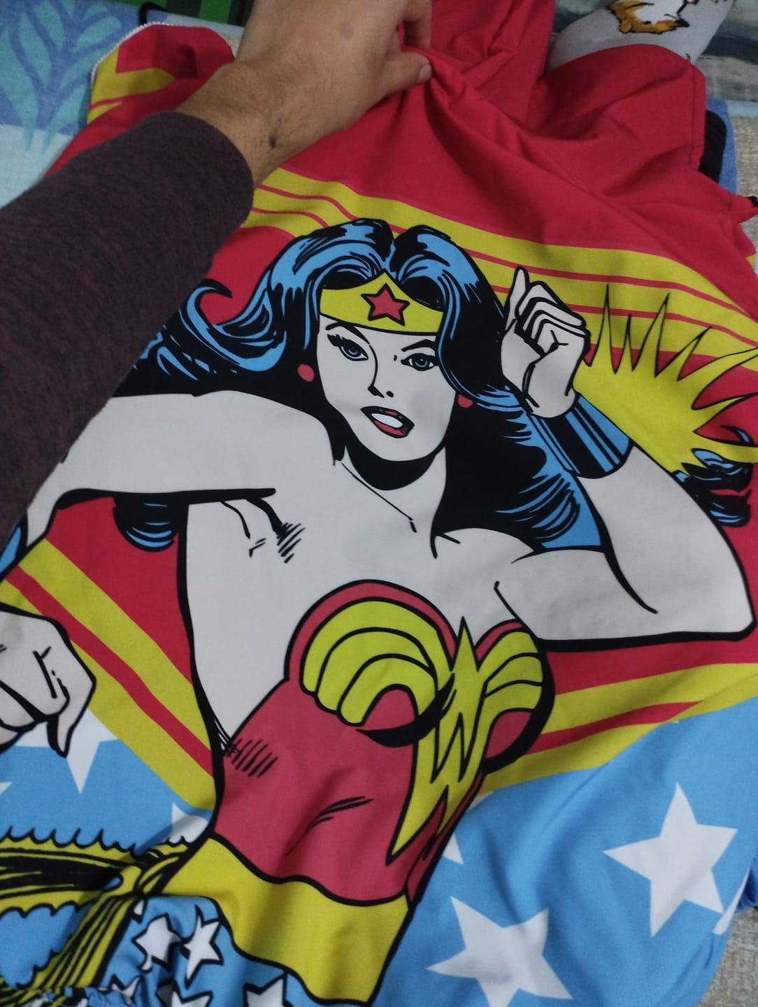 Customer photo review of Bomber Jacket Wonder Woman