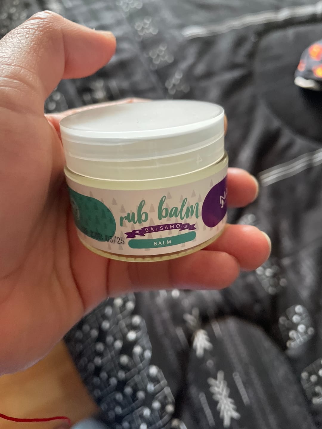 Customer photo review of Bálsamo respira y descansa