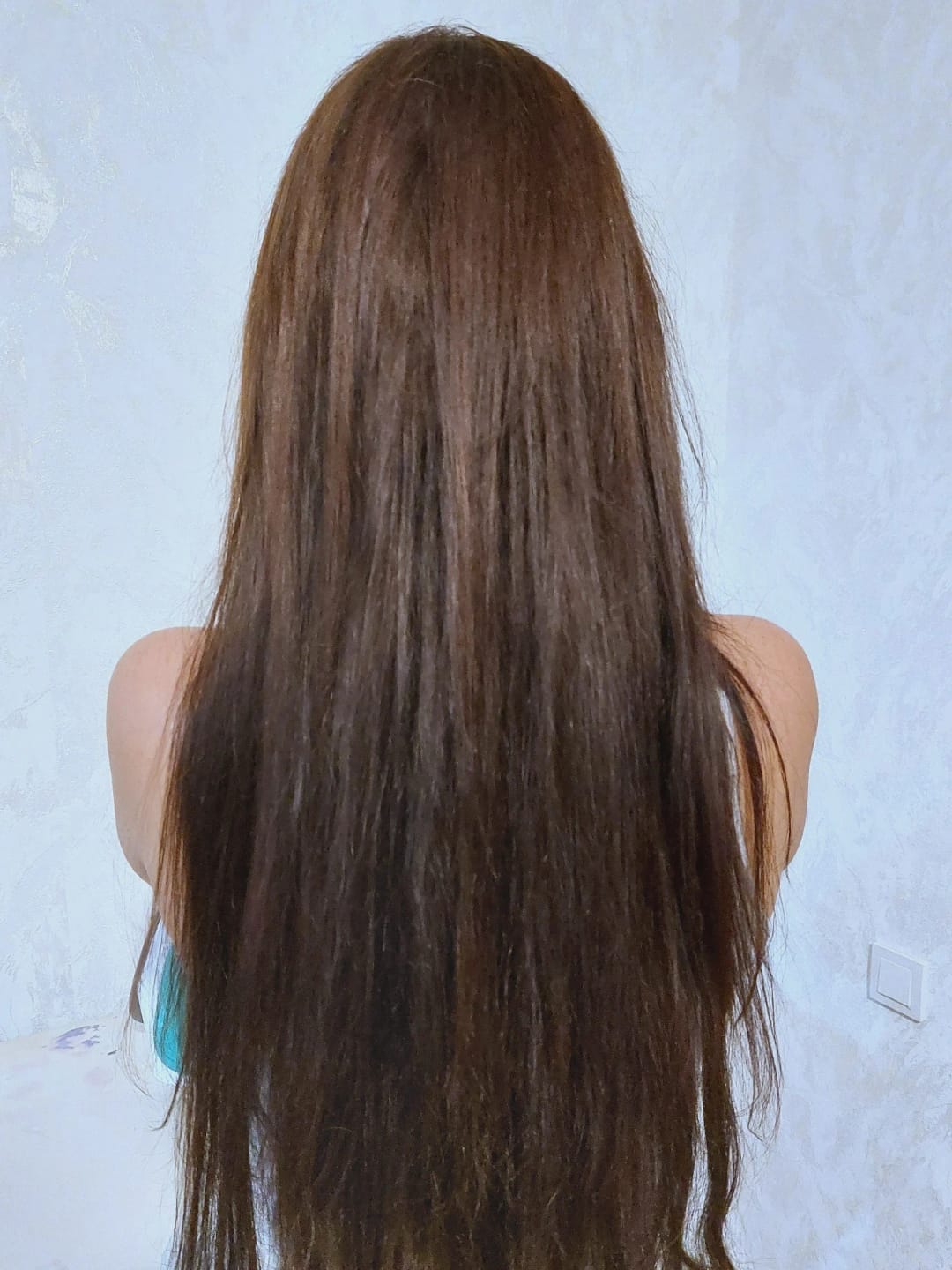 Customer photo review of Signature Syn Halo Hair Extensions Buy 1 Get 2