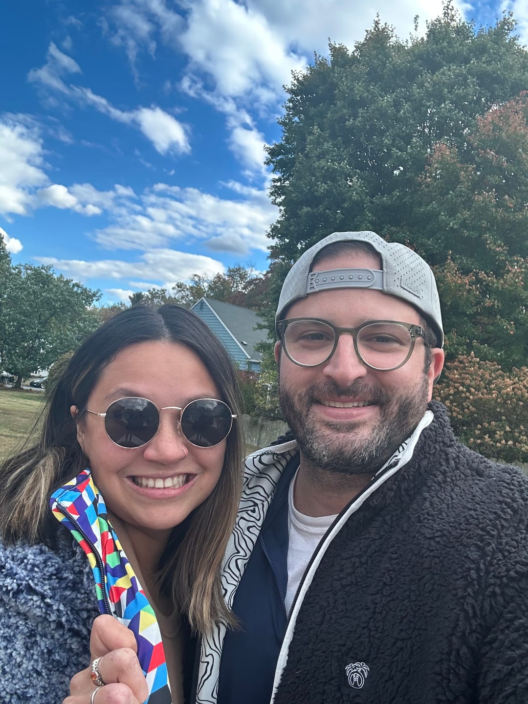 Customer photo review of Reversible Sherpa Full Zip