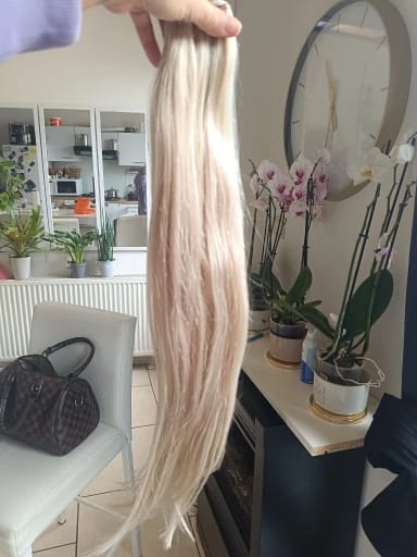 Customer photo review of Signature Syn Halo Hair Extensions Buy 1 Get 1 Free