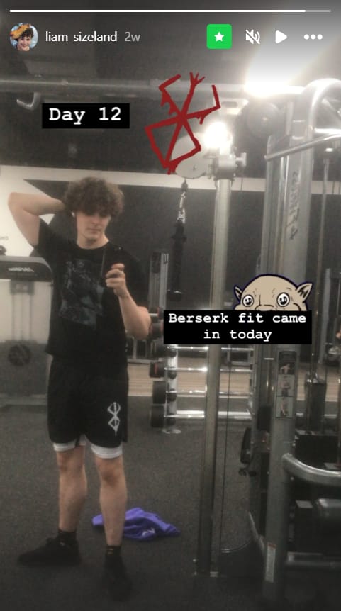 Customer photo review of Berserk Sacrifice Performance Shorts
