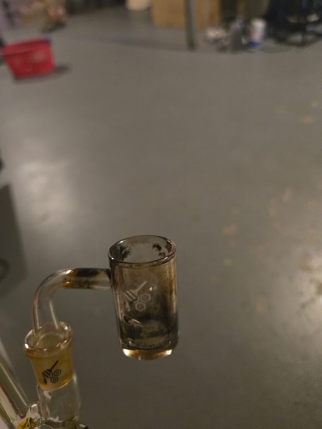 Customer photo review of WHIRLWIND QUARTZ BANGER - 90° DEGREE | YL