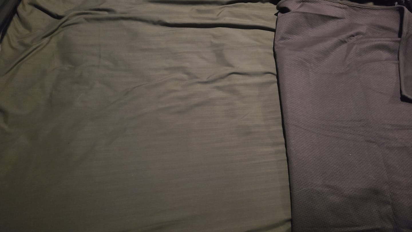 Customer photo review of Waterproof Splash Blanket™️ - Charcoal Bamboo Summer Blanket