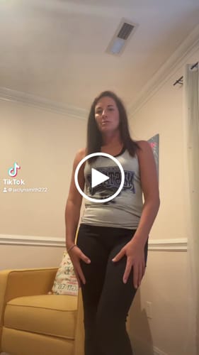 Customer video review of High Rise Leggings with Tummy Control