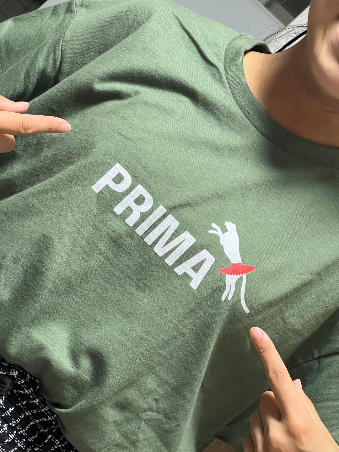 Customer photo review of 「PRIMA」Tシャツ