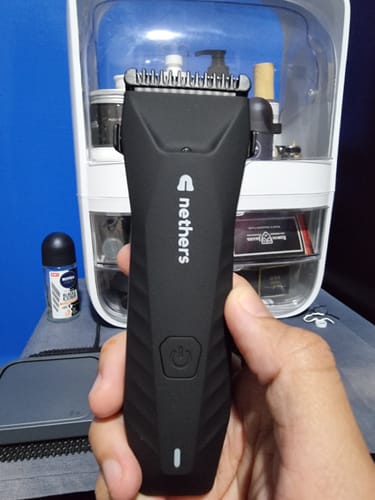 Customer photo review of Nethers™ Undercut Trimmer 2.0 for Mens Private Manscaping & Shaving Body Hair