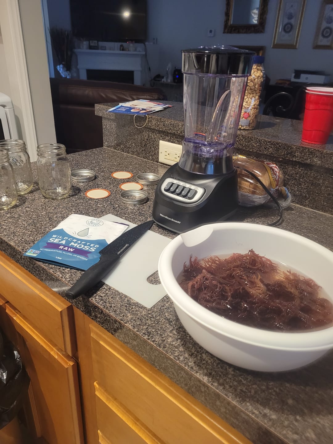 Customer photo review of Premium Raw Sea Moss (1.4 oz)