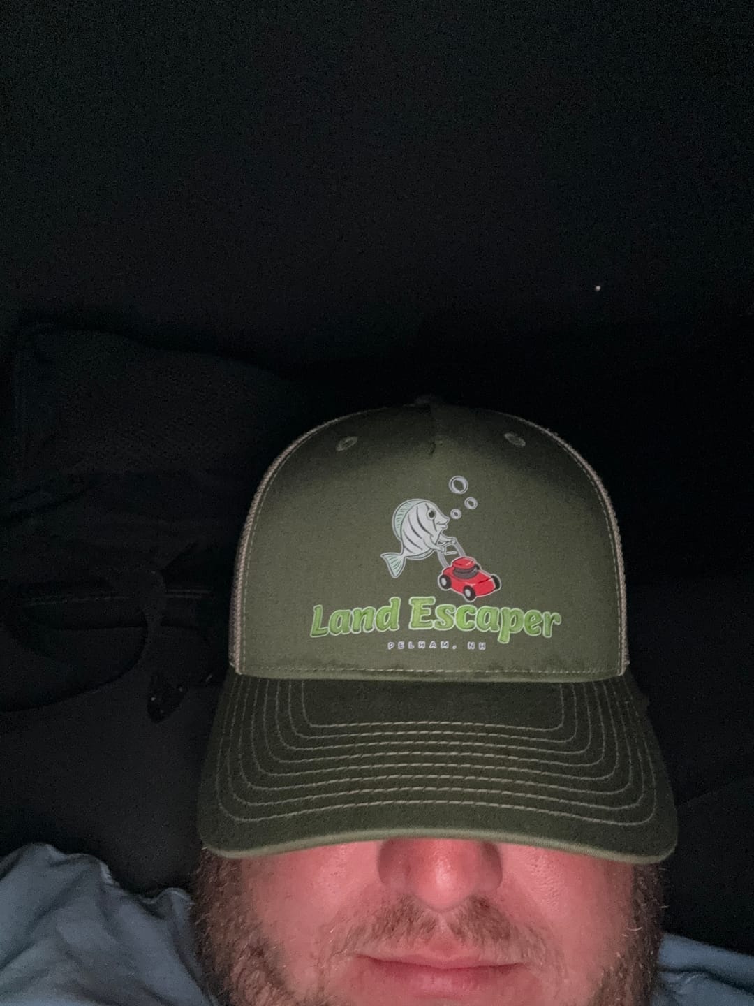 Customer photo review of Custom Trucker Hats