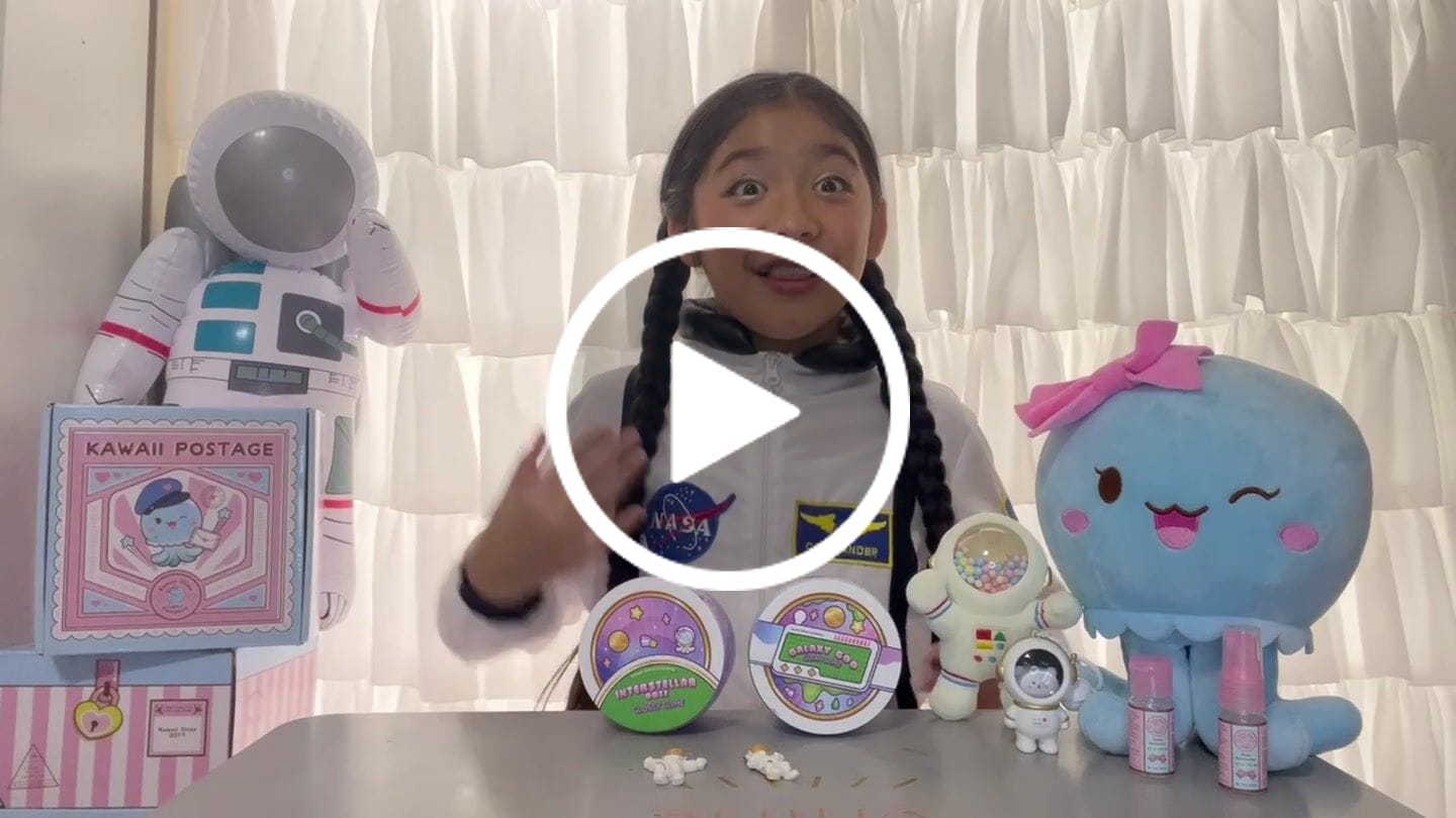 Customer video review of Monthly Slime Subscription Box