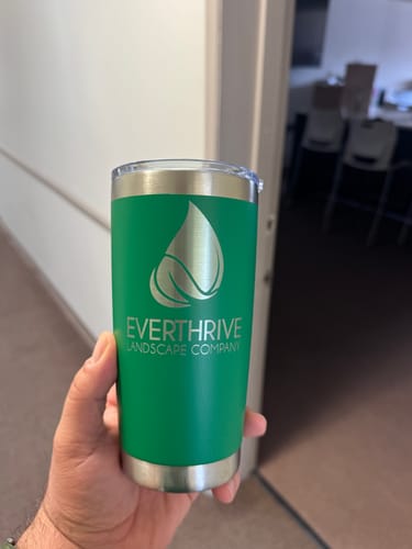 Customer photo review of Bundle (6) Custom Laser Engraved - 20oz Tumblers