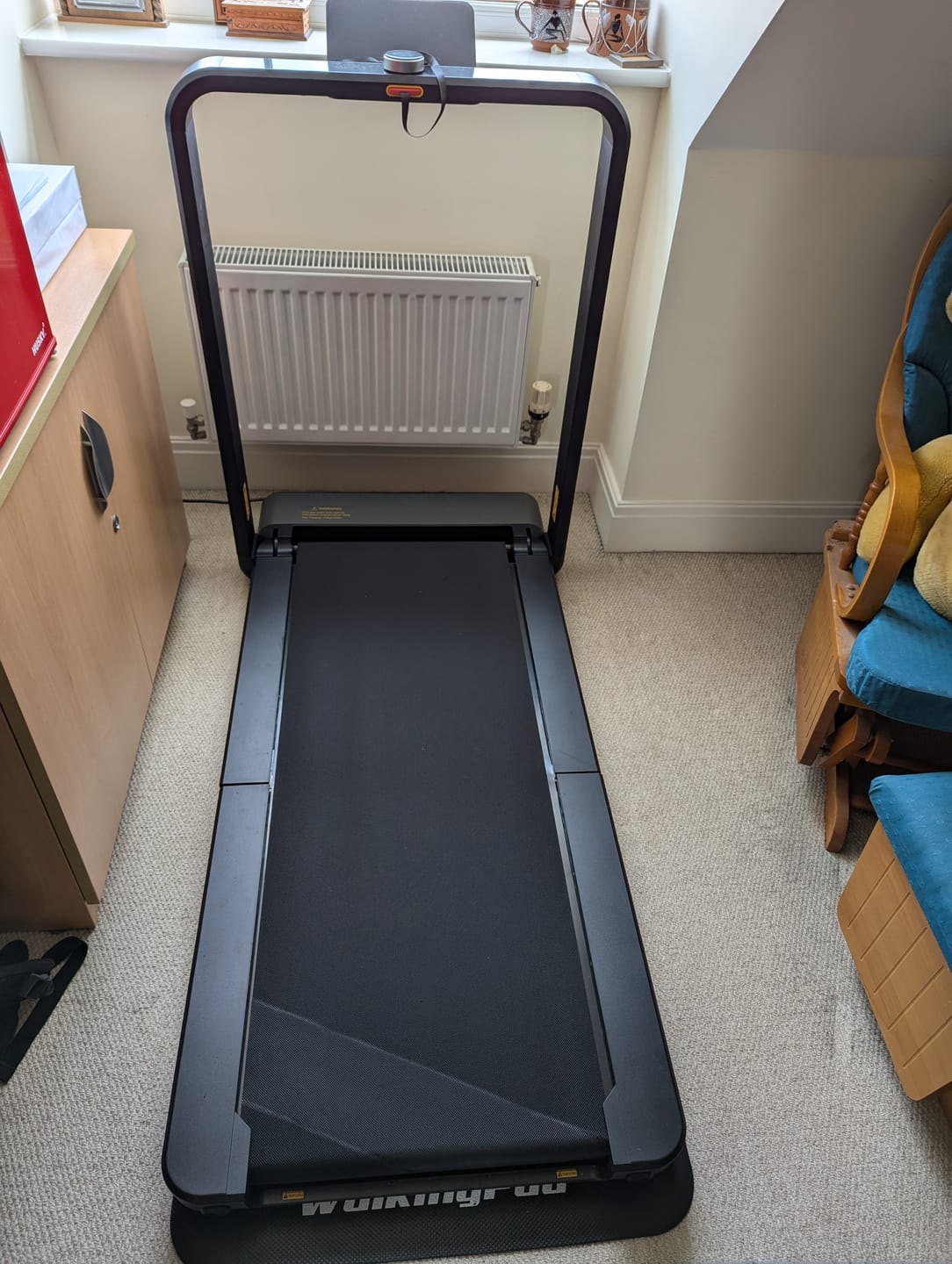 Customer photo review of ⚡WalkingPad X21 Double-Fold Treadmill 7.5 MPH 240 lbs For UK