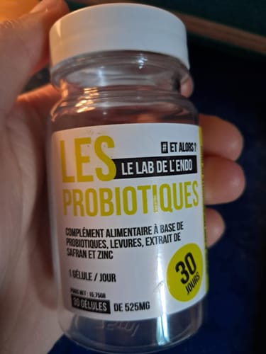 Customer photo review of Probiotiques 9 souches - Safran 30mg