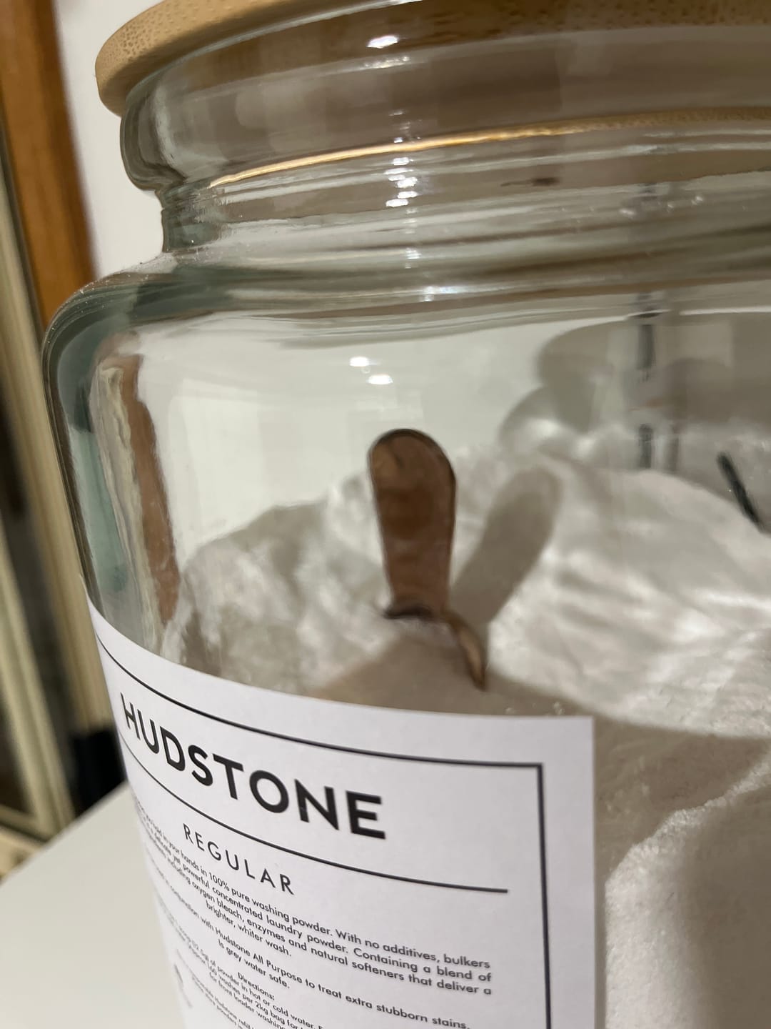 Customer photo review of Stainless Steel Laundry Powder Scoop