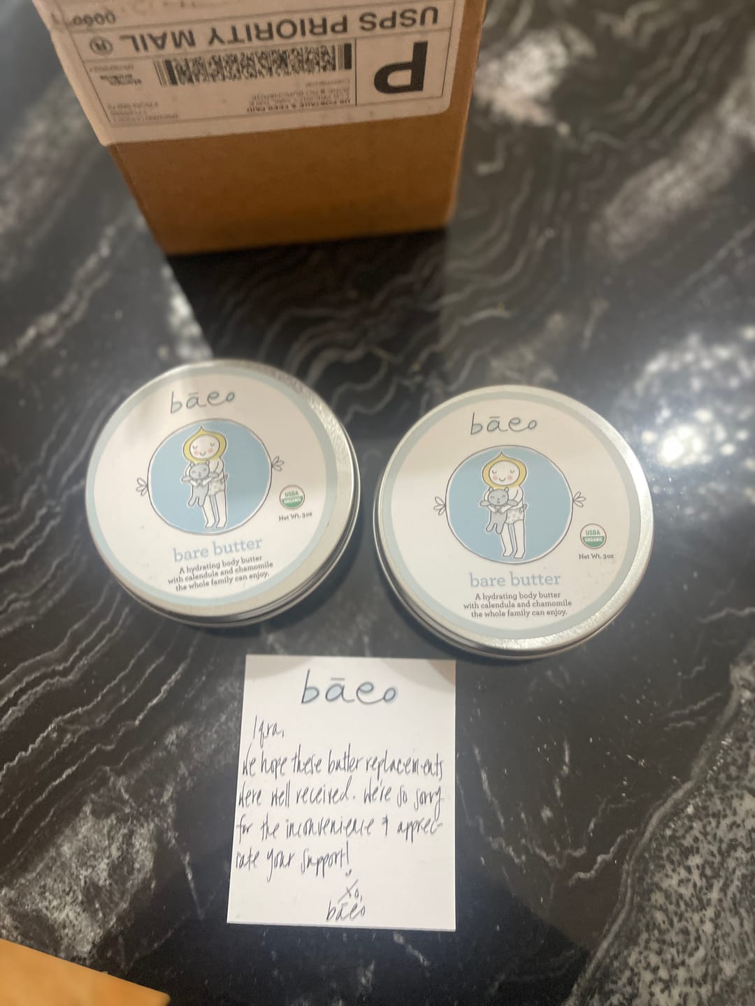Customer photo review of bare butter