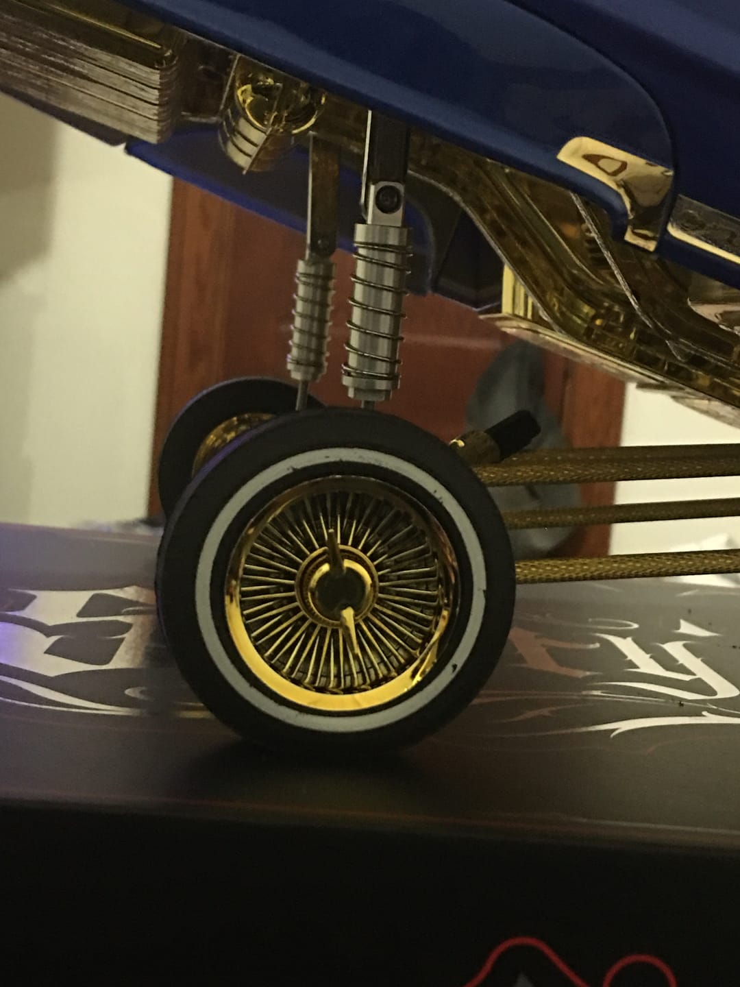 Customer photo review of Rc Lowrider Aluminum Shocks