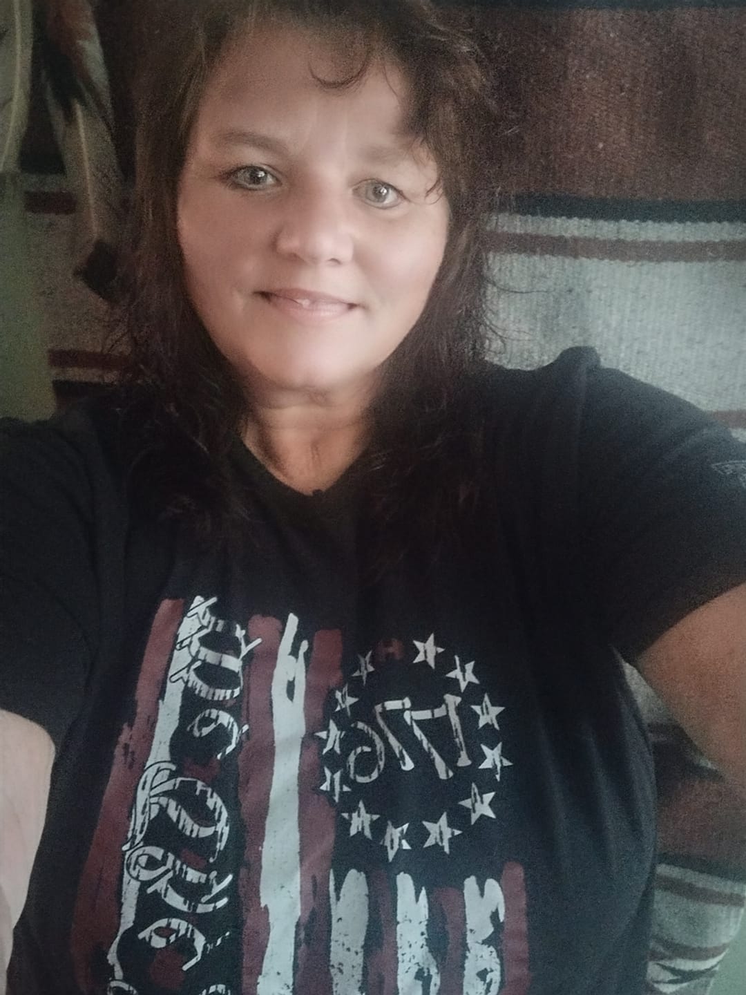 Customer photo review of We The People 1776 Flag T-Shirt