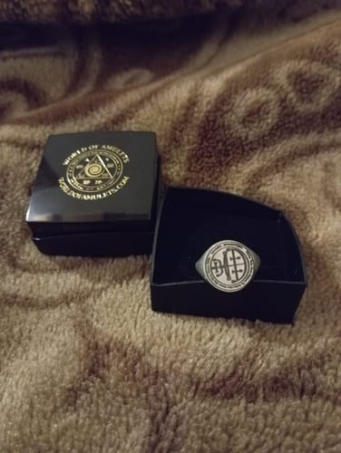 Saddique C. review of Special Silver Ring of Spirit Aim for creativity, charm, removing blocks and inspiration image 1 out of 1