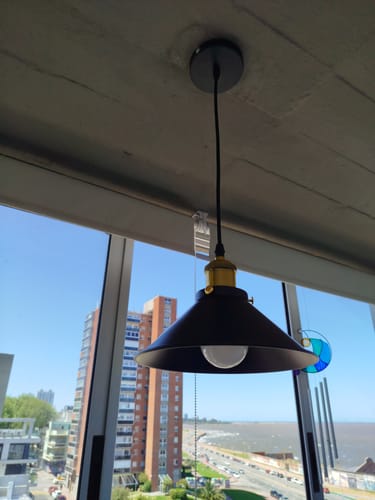 Customer photo review of Lampara Colgante De Techo Vintage 22 Cm Gran Calidad