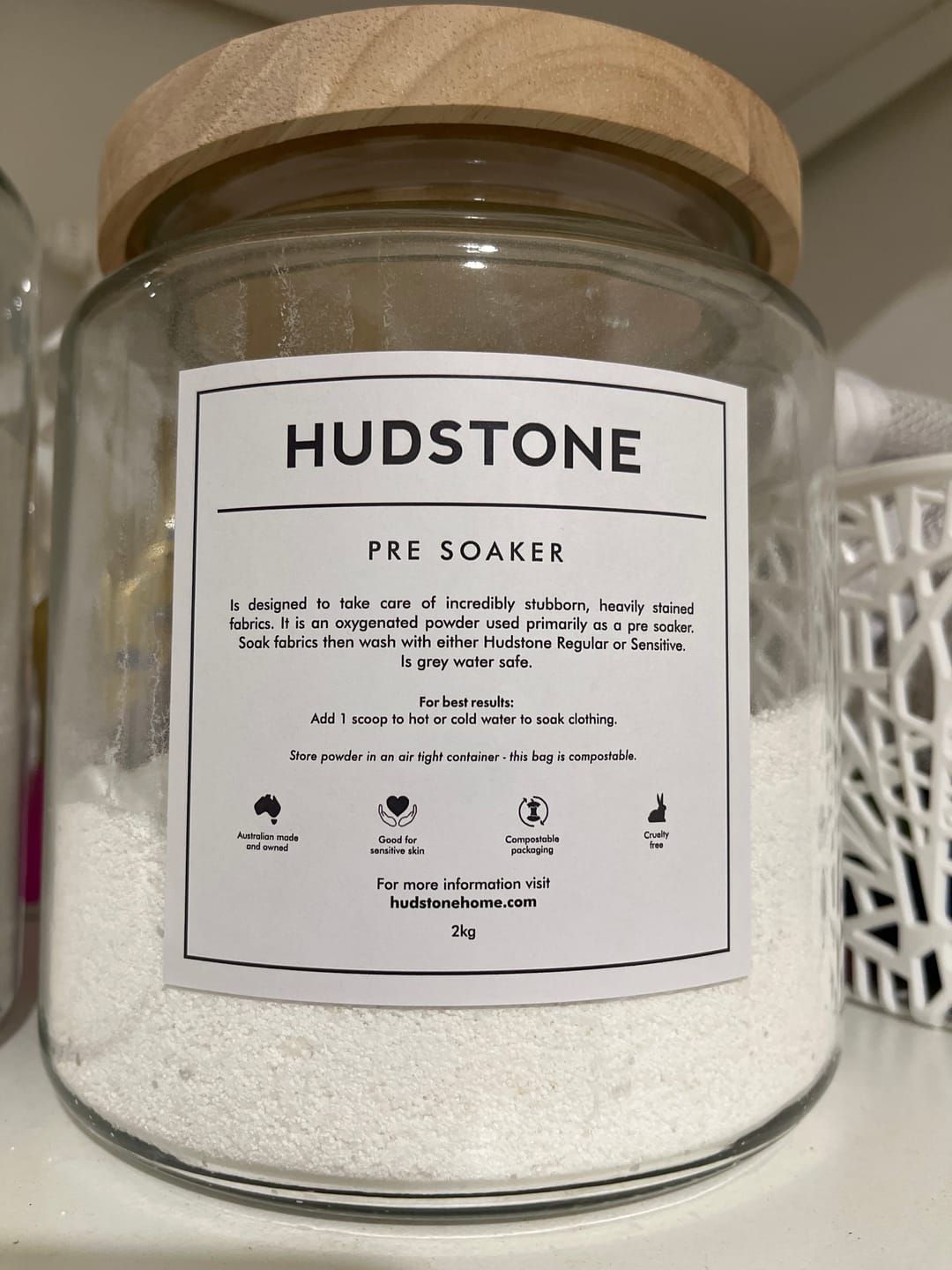Customer photo review of Jar Labels