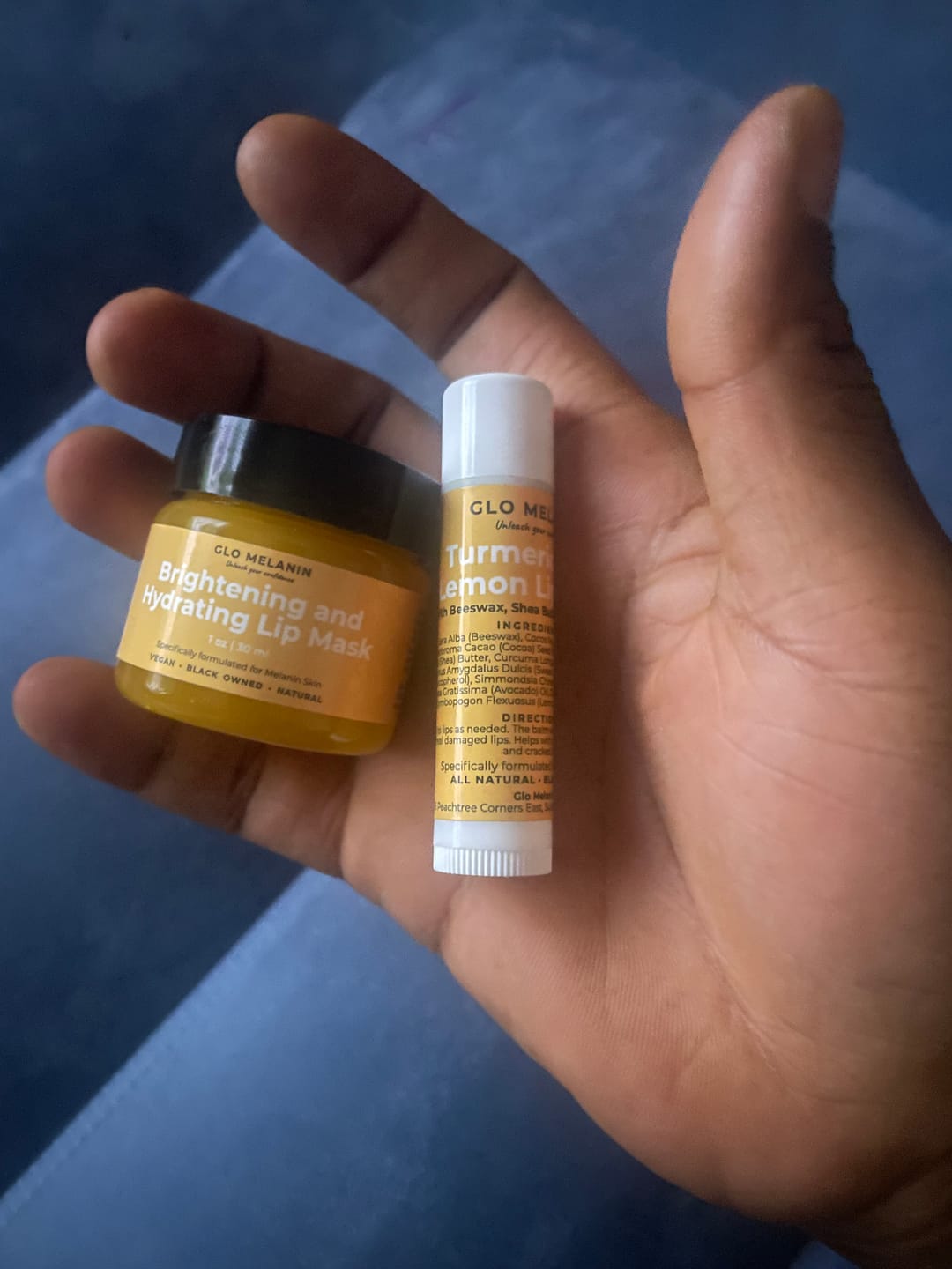 Customer photo review of Brightening Lip Bundle