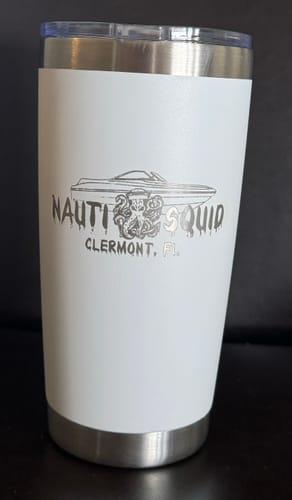 Customer photo review of Bundle (6) Custom Laser Engraved - 20oz Tumblers