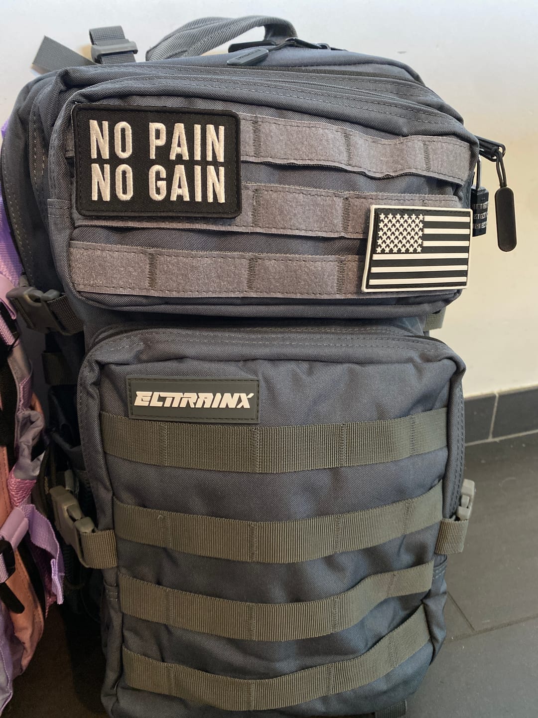 Customer photo review of Parche NO PAIN NO GAIN