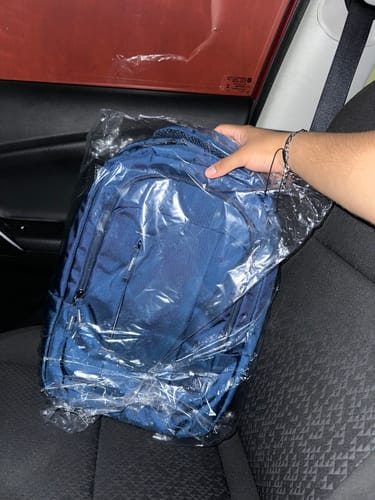 Customer photo review of Mochila Zilker Laptop 15.6" Cool Capital Azul