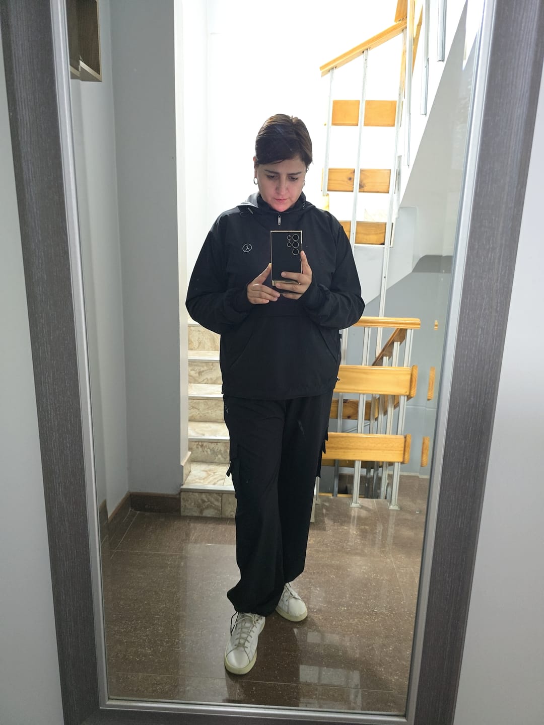 Customer photo review of CASACA CORTAVIENTO OVERTRIP BLACK