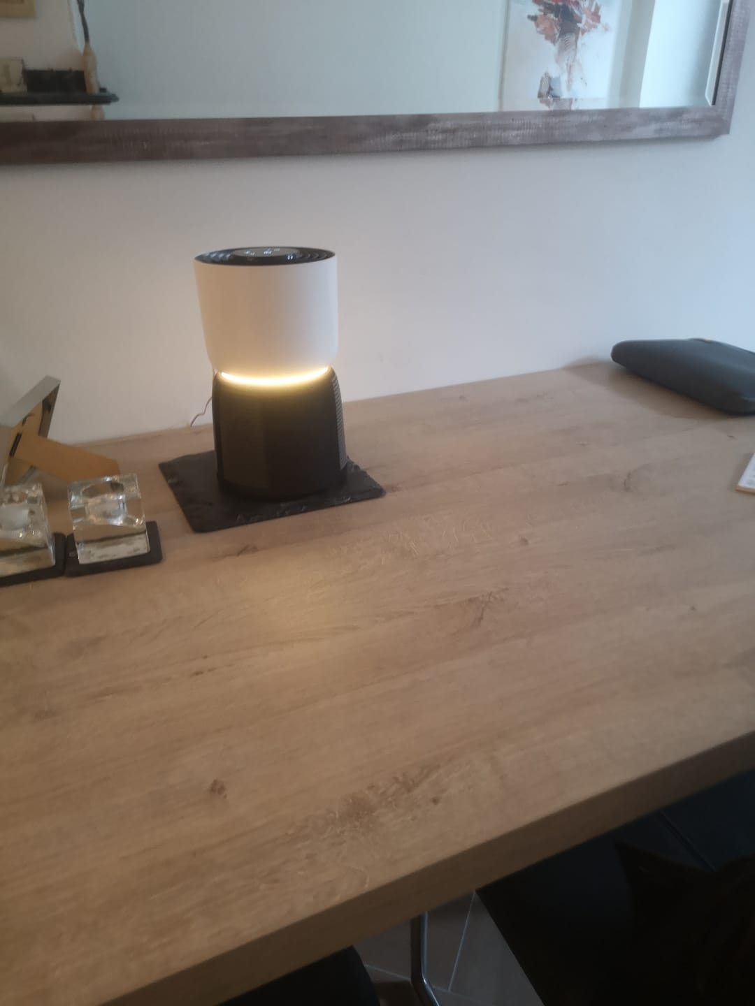 Customer photo review of Luchtreiniger voor mensen met allergieën / H13 HEPA-filter tegen stof, schimmel, pollen, stof en geurtjes / Luchtzuiveraar / Met luchtkwaliteitsindicatielamp