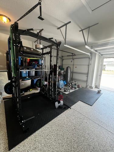 Customer photo review of Major Fitness SML07 All-In-One Home Gym Smith Machine