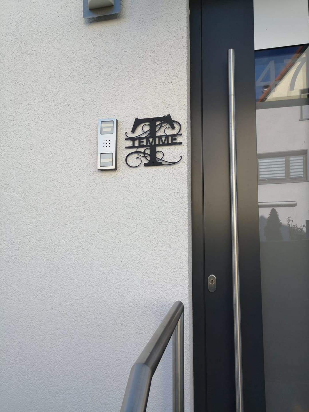 Customer photo review of Großes Namens-Monogramm (personalisierbar)