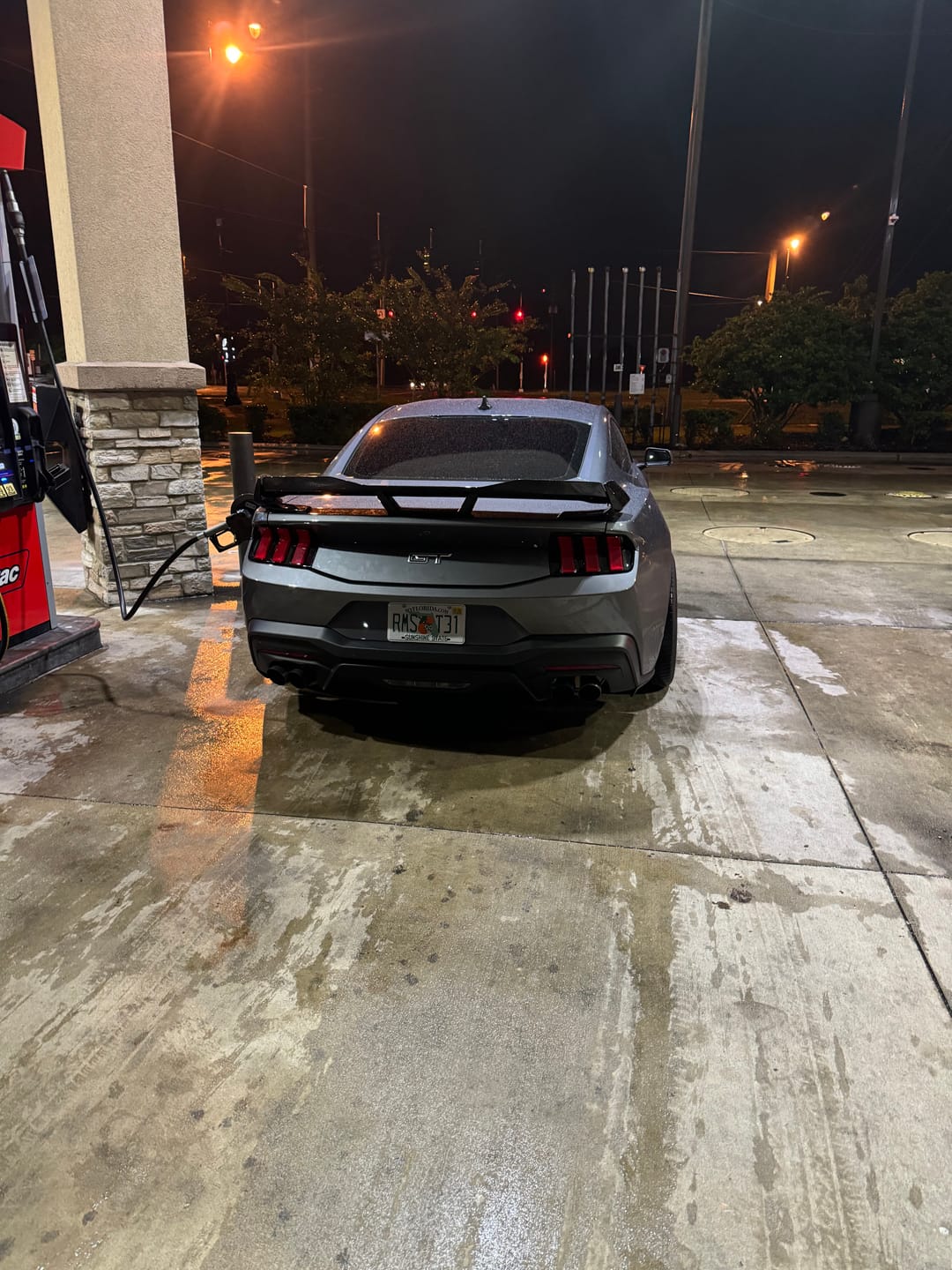 Customer photo review of PRE-ORDER 2024 + Ford Mustang Dark Horse Rear Spoiler Gloss Black ABS