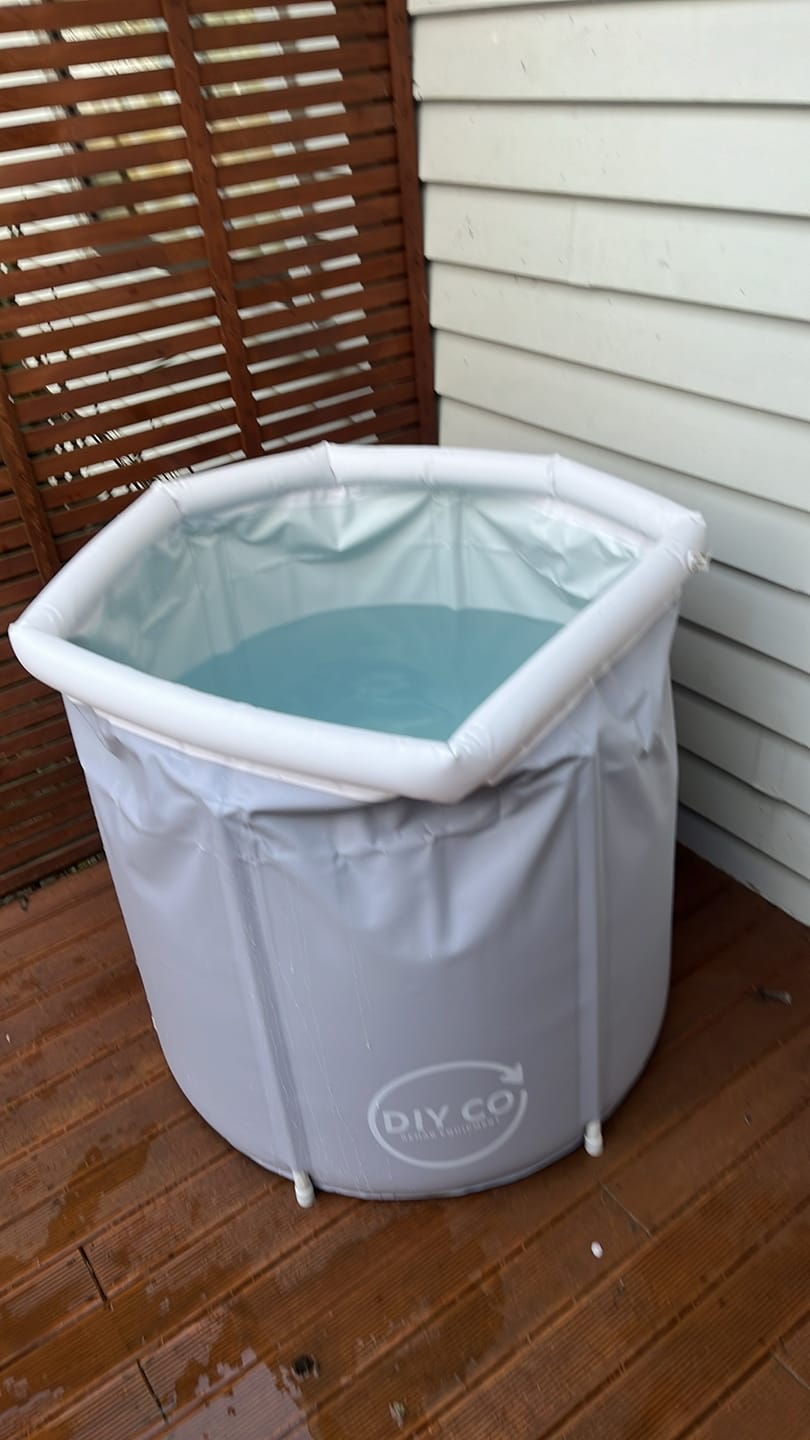 Customer photo review of Ice Bath Cover