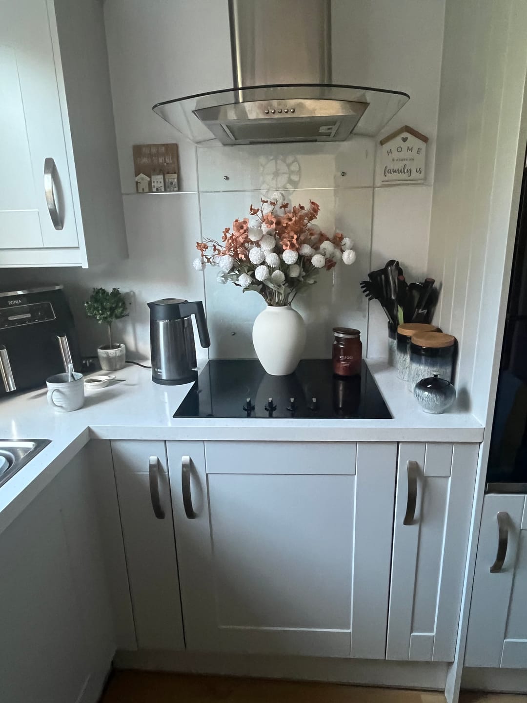 Customer photo review of Faux Arrangement - Wax Umber